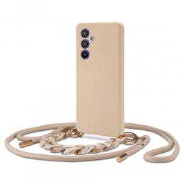 Tech-Protect Galaxy A54 5G Skal Icon Chain Beige