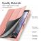 Samsung Galaxy Tab A7 Lite 8.7 - DUX DUCIS DOMO Tri-Fold Fodral - Rosguld
