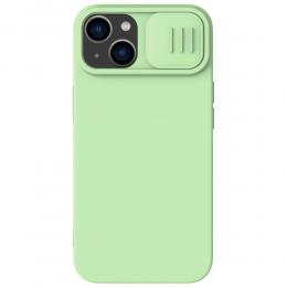 NILLKIN iPhone 14 Plus Skal CamShield Silky Liquid Grön