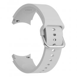  Silikon Armband För Samsung Galaxy Watch4 - Grå - Teknikhallen.se