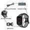 Sportarmband Dual-Color Apple Watch 41/40/38 mm (M/L) Svart/Gr
