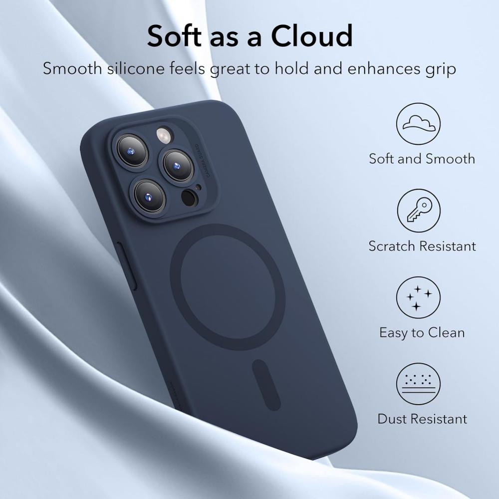ESR iPhone 15 Pro Max Skal MagSafe Cloud HaloLock Bl