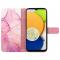 Samsung Galaxy A04s / A13 5G Fodral Marmor Rosa/Lila/Guld