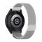 Tech-Protect Milanese Loop Metall Armband Samsung Galaxy Watch 4 Silver