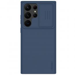 NILLKIN Galaxy S23 Ultra Skal CamShield Soft Silicone Blå