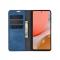 Samsung Galaxy A72 - Silkeslent Lder Fodral - Bl