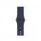 Silikon Armband Apple Watch 42/44/45/49 mm Navy Blue (M/L)