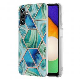 Samsung Galaxy A14 4G/5G Skal Marmor Grön
