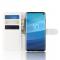 Samsung Galaxy S10 - Litchi Plnboksfodral - Vit