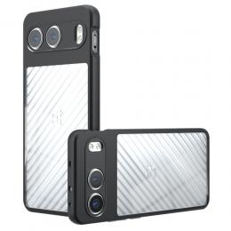 OnePlus Nord 4 Skal Shockproof Transparent/Svart