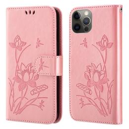 iPhone 14 Pro Fodral Lotus Blomma Rosa