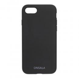ONSALA iPhone 6/7/8/SE Mobilskal Silikon Svart