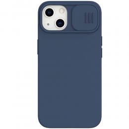 iPhone 13 Pro - NILLKIN MagSafe CamShield Silky Liquid Skal - Blå