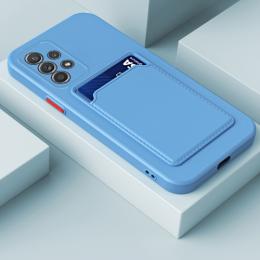 Samsung Galaxy A33 5G Skal Med Kortfack Sky Blue