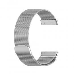 Milanese Loop Metall Armband Fitbit Versa 3/Fitbit Sense - Silver