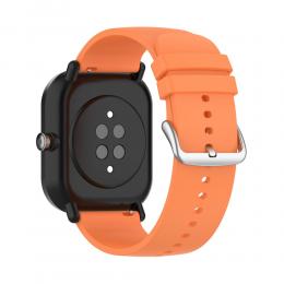 Silikon Armband För Smartwatch (20 mm) - Peach