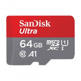 SanDisk MicroSDXC Foto Ultra 64GB 140MB/s UHS-I Inkl. Adapter
