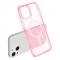 iPhone 15 Skal MagSafe Hybrid Glitter Rosa