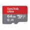 SanDisk SanDisk MicroSDXC Foto Ultra 64GB 140MB/s UHS-I Inkl. Adapter - Teknikhallen.se