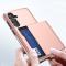 Samsung Galaxy A55 5G Skal Hybrid Med Kortfack Rosa