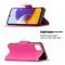 Samsung Galaxy A22 5G - Litchi Shark Fodral - Rosa