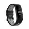 Fitbit Charge 4/3 Silikon Trningsarmband Svart/Gr