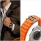 Tech-Protect Apple Watch 42/44/45/49 mm Armband Nylon Pro Orange