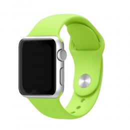 Silikon Armband Apple Watch 42/44/45/49 mm (S/M) Lime Grön