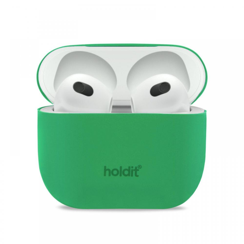holdit Silikonfodral AirPods 3 Nygrd Grass Green