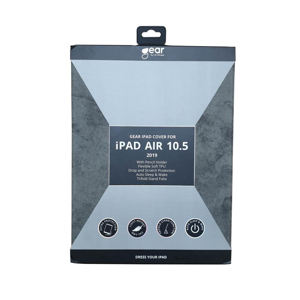 GEAR iPad Air 10.5 2019 Fodral Med Pennhllare Gr