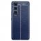 Samsung Galaxy S23 Skal Litchi Textur Bl