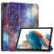 Samsung Galaxy Tab A9 Plus Fodral Tri-Fold Cosmic Space