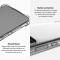 IMAK Xiaomi 13T / 13T Pro Skal Shockproof TPU Tonad Svart