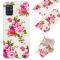 Samsung Galaxy A51 - Glow-in-dark Skal - Blommor