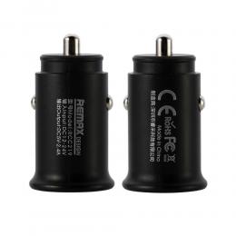 REMAX Remax Roki Mini Billaddare 2x USB - Svart - Teknikhallen.se