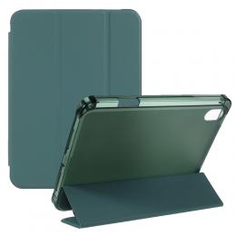 iPad Mini (2021) Fodral Shockproof Tri-Fold Pennhållare Mörk Grön
