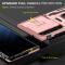 Samsung Galaxy S23 Ultra Skal Hybrid Ring Armor Rosguld