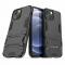 iPhone 13 Mini - Hybrid Armor Skal Med Kickstand - Svart