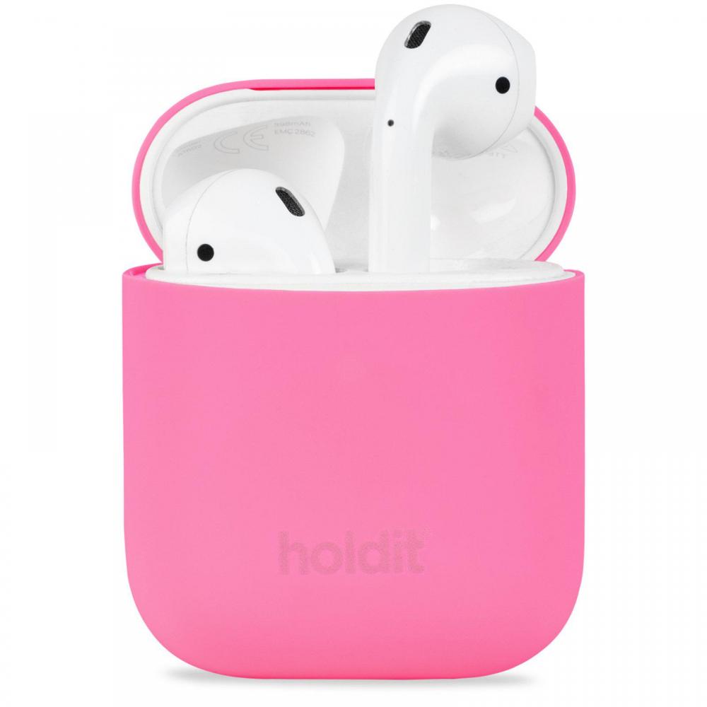 holdit Silikonfodral AirPods Nygrd Bright Pink