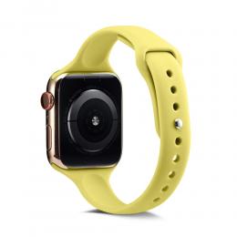 Silikon Armband Apple Watch 41/40/38 mm - Gul