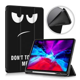 iPad Air 2020-2024 / Pro 11 Tri-Fold Fodral Med Pennhållare Dont Touch Me