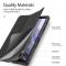 Samsung Galaxy Tab A7 Lite 8.7 - DUX DUCIS DOMO Tri-Fold Fodral - Svart