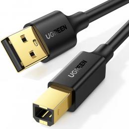 UGREEN 3m USB-A - USB-B 2.0 Kabel Svart