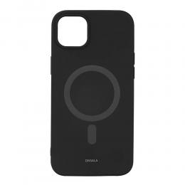 ONSALA iPhone 14 Plus Mobilskal Silikon MagSeries Svart