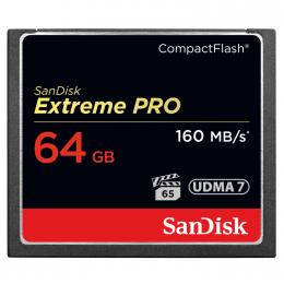 SanDisk SanDisk CF Extreme Pro 64GB 160MB/s Minneskort - Teknikhallen.se