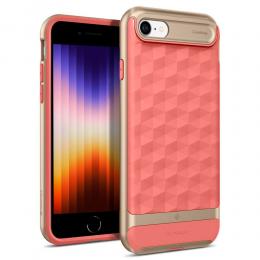 Spigen Caseology iPhone 7/8/SE Skal Parallax Coral Pink
