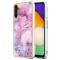 Samsung Galaxy A54 5G Skal Marmor TPU Rosa