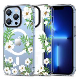 Tech-Protect iPhone 13 Pro Max Skal MagMood MagSafe Spring Daisy