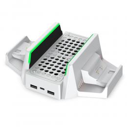 DOBE Xbox S/X Laddningsställ Med Laddare, Kylkning Och Batteripaket