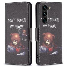 Samsung Galaxy S24 Plus Fodral Med Tryck Dont Touch Bear
